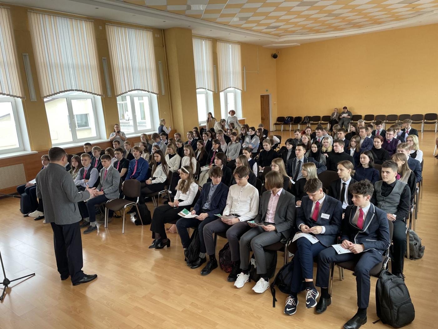 Профориентация представителями ФГДЭ школьников Витебска